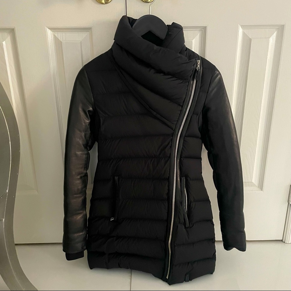 Rudsak Leather Sleeves Winter Jacket